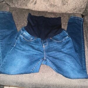 ASOS Maternity High Rise Blue Jeans